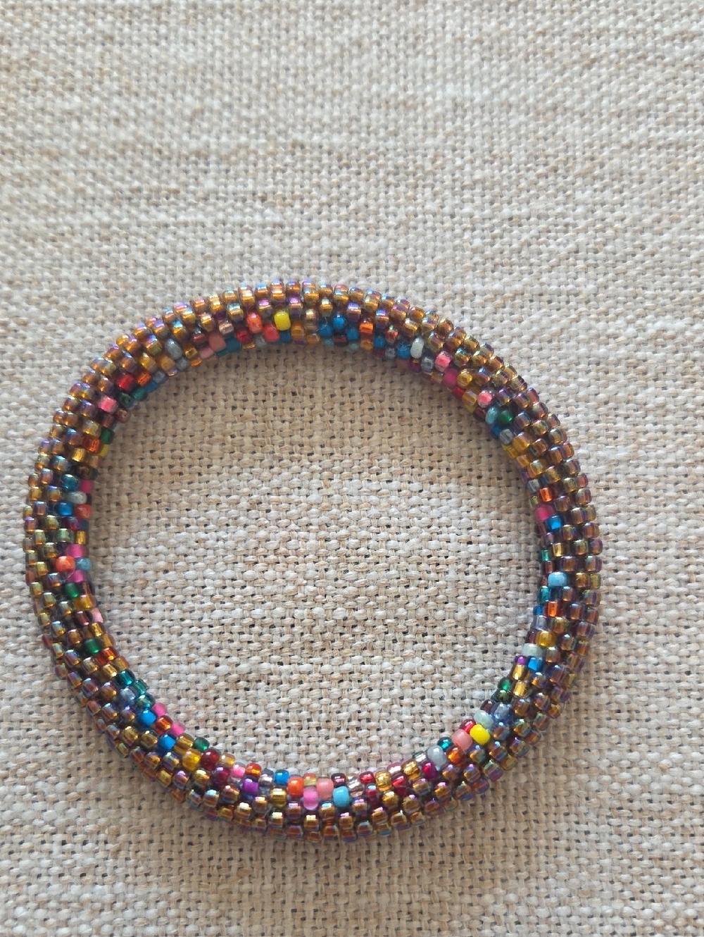 Sashka Co. Colorful Multicolor Seed Bead  Bracelet